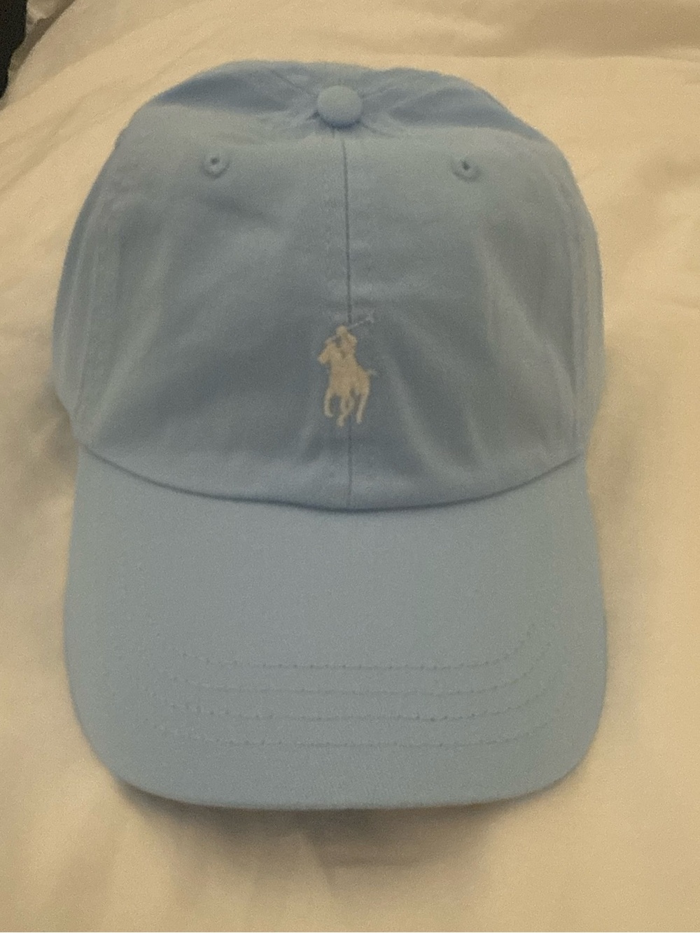 Polo by Ralph Lauren Baby Blue Logo Baseball Cap